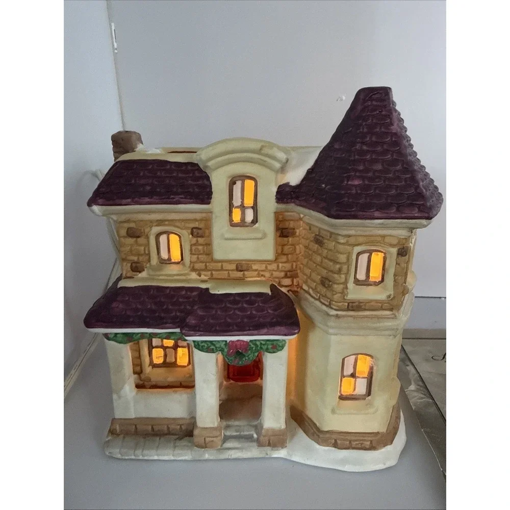 'It's a Wonderful Life' CERTIFIED Holiday Village 1997 -Bedford Falls House RARE